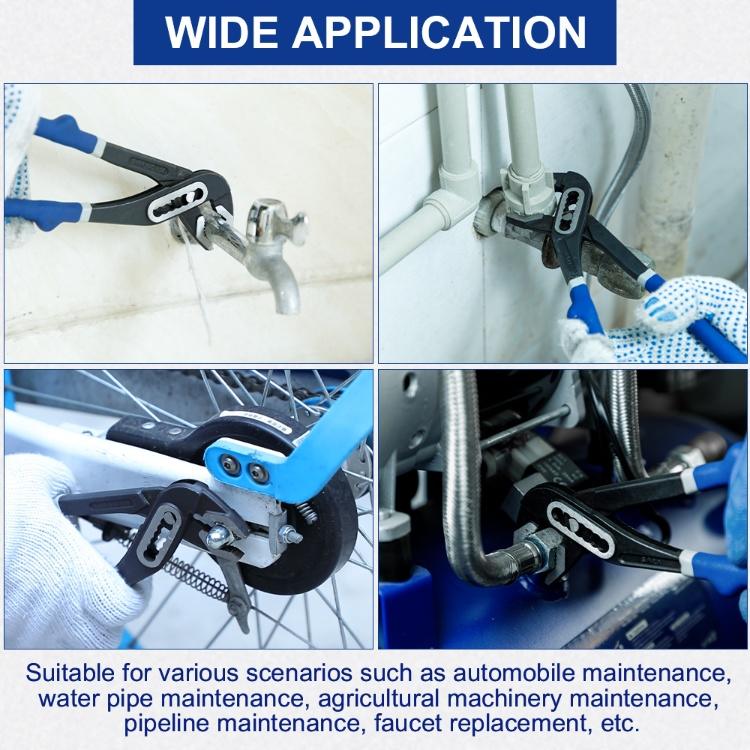 Pump pliers use